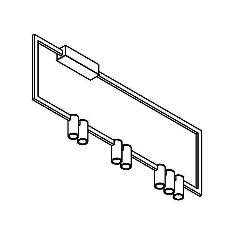 PSM Lighting Thindr 1747.As.7 Plafondlamp