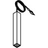 PSM Lighting Mero 1844.Es50.450 Suspension Lamp