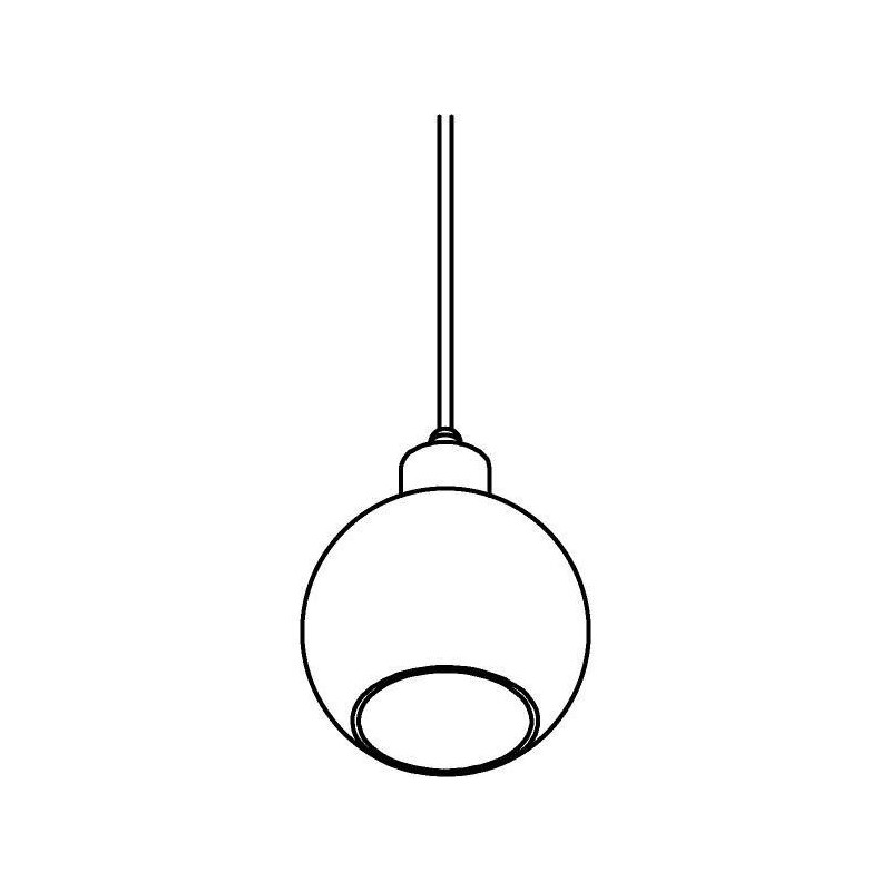 PSM Lighting Moby Sh 4996.A.E27.Sh Hanglamp