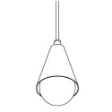 PSM Lighting Cornet 2440.16 Hanglamp