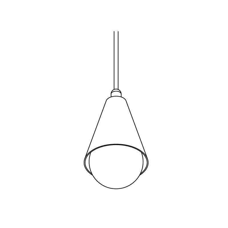 PSM Lighting Cornet 2440.16 Hanglamp