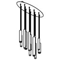 PSM Lighting Bach 4977.13 Hanglamp