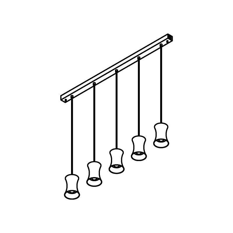 PSM Lighting Clara 3415.5 Hanglamp