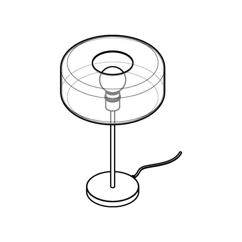 PSM Lighting Manon 1564.Q.E27 Tafellamp