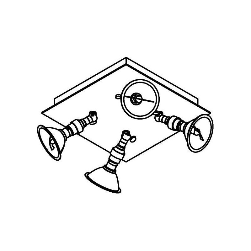 PSM Lighting Pula 5048 Plafondlamp