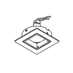 PSM Lighting Square Click System Caszorba.Dicro Recessed Spot