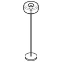 PSM Lighting Manon 1592.Q.E27 Staanlamp