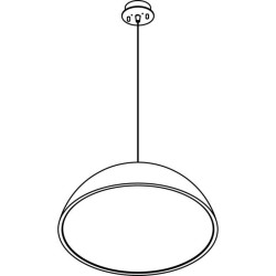 PSM Lighting Notre Dame 1487 Suspension Lamp