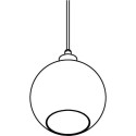 PSM Lighting Moby Sh 5064.B.E27.Sh Hanglamp