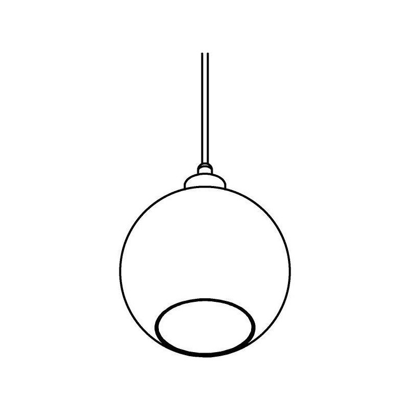 PSM Lighting Moby Sh 5064.B.E27.Sh Hanglamp