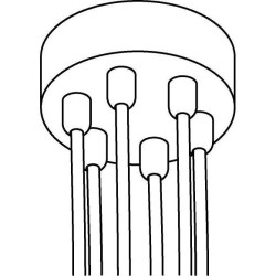 PSM Lighting Rosette Up 059.6 