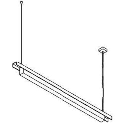 PSM Lighting Clip 2516Bled Suspension Lamp