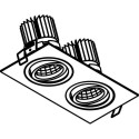 PSM Lighting Ø80 Luxor Xtm.1300.10037.S1 Inbouwspot