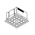 PSM Lighting Quadro 1253.Led Inbouwspot
