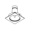 PSM Lighting Square Click System Casaltoes63 Inbouwspot