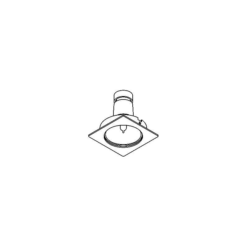PSM Lighting Square Click System Casaltoes63 Inbouwspot