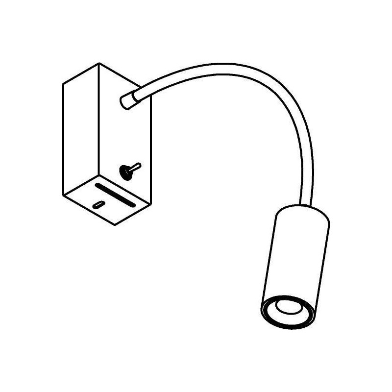 PSM Lighting Flex Little 1127.300 Wandlamp
