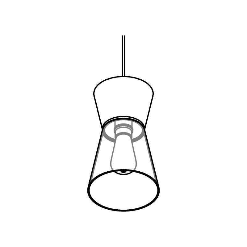 PSM Lighting Shake 5555.E27 Hanglamp