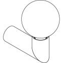 PSM Lighting Tubo 5201.E27.G125 Wandlamp