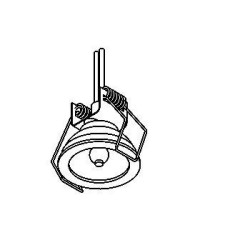 PSM Lighting Zia Veranda D43 Recessed Spot