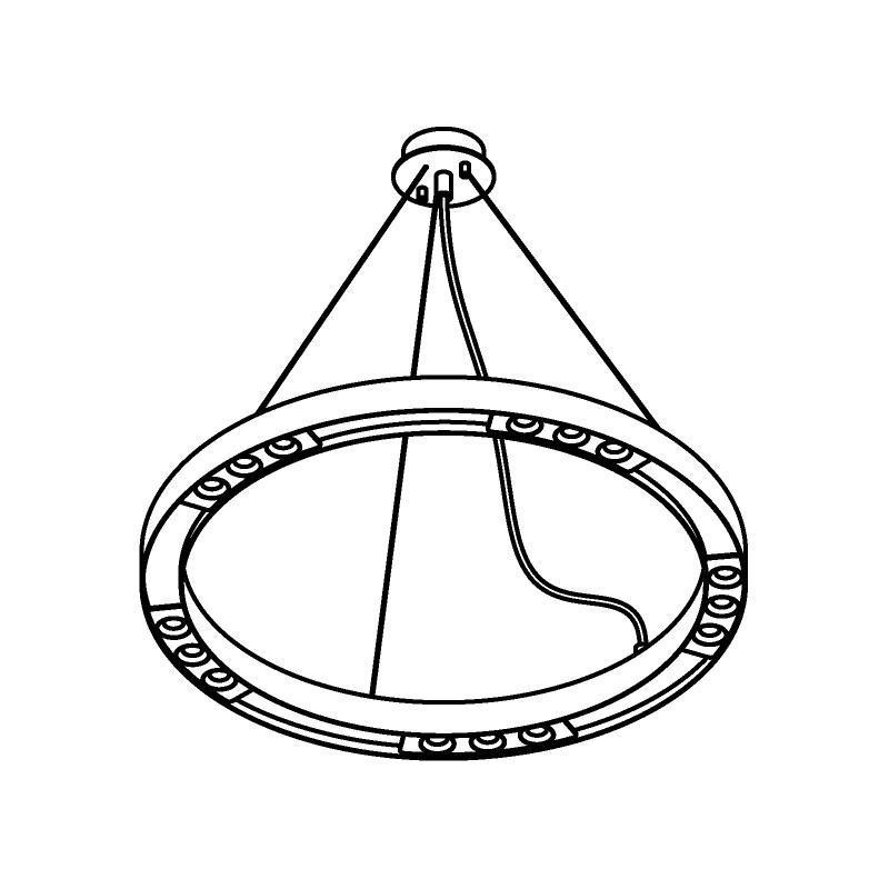 PSM Lighting Hula Hoop 2113 Hanglamp