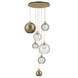 PSM Lighting Moby Sh 5163.7.E27.COMBI.16 Hanglamp
