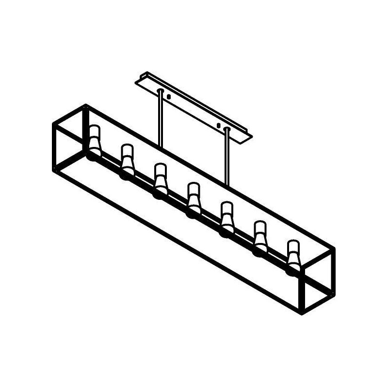 PSM Lighting Tavolo 5100.7.Xlc Hanglamp