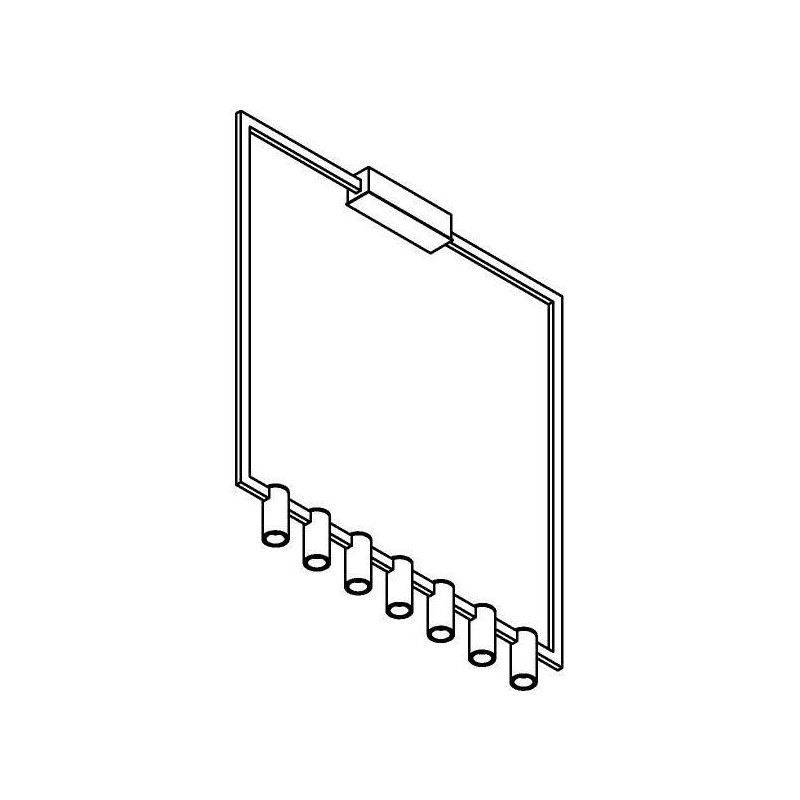 PSM Lighting Thindr 1737.Cen.7 Plafondlamp