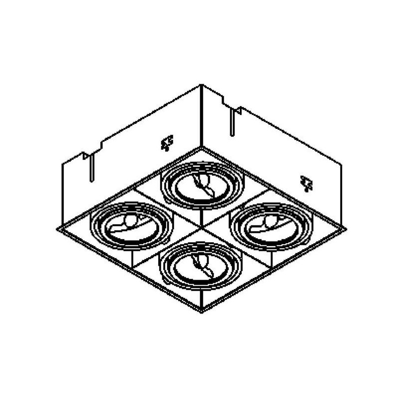 PSM Lighting Spinner X 1879.Gu10 Inbouwspot