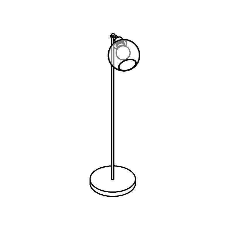 PSM Lighting Moby Sh 1555 Staanlamp