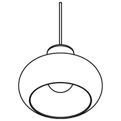 PSM Lighting Evita 4038.R.E27 Hanglamp
