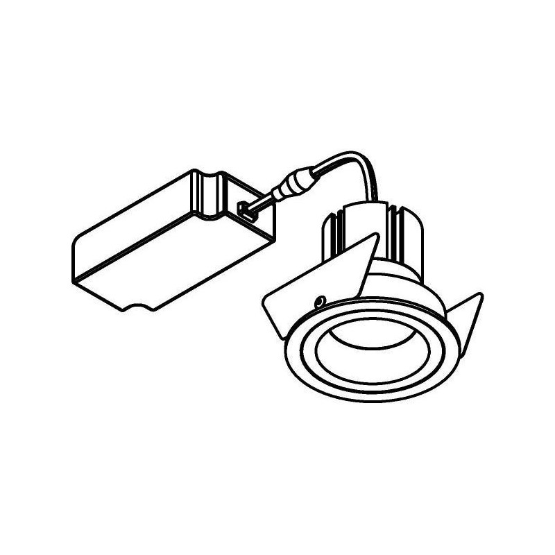 PSM Lighting Nova 555.10028 Inbouwspot