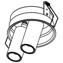 PSM Lighting Pivot 1593.150.S1 Inbouwspot