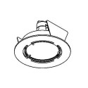 PSM Lighting Zia Veranda Zia50Gr Inbouwspot