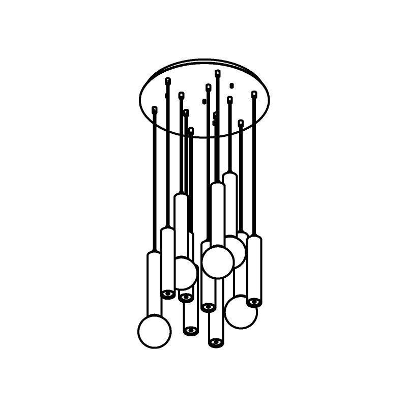 PSM Lighting Mero 1927 Hanglamp
