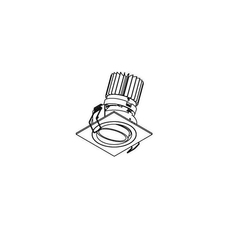 PSM Lighting Ø70 Luxor Xtm.1300.10027.S1 Inbouwspot