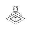 PSM Lighting Square Click System Castomba.Es50 Recessed Spot