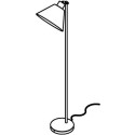 PSM Lighting Iconic 4604.J.E27.SH Staanlamp