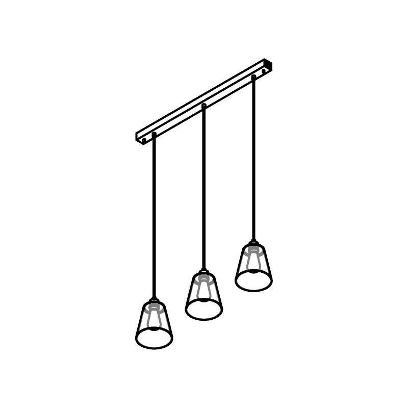 PSM Lighting Shake 5577.E27 Hanglamp