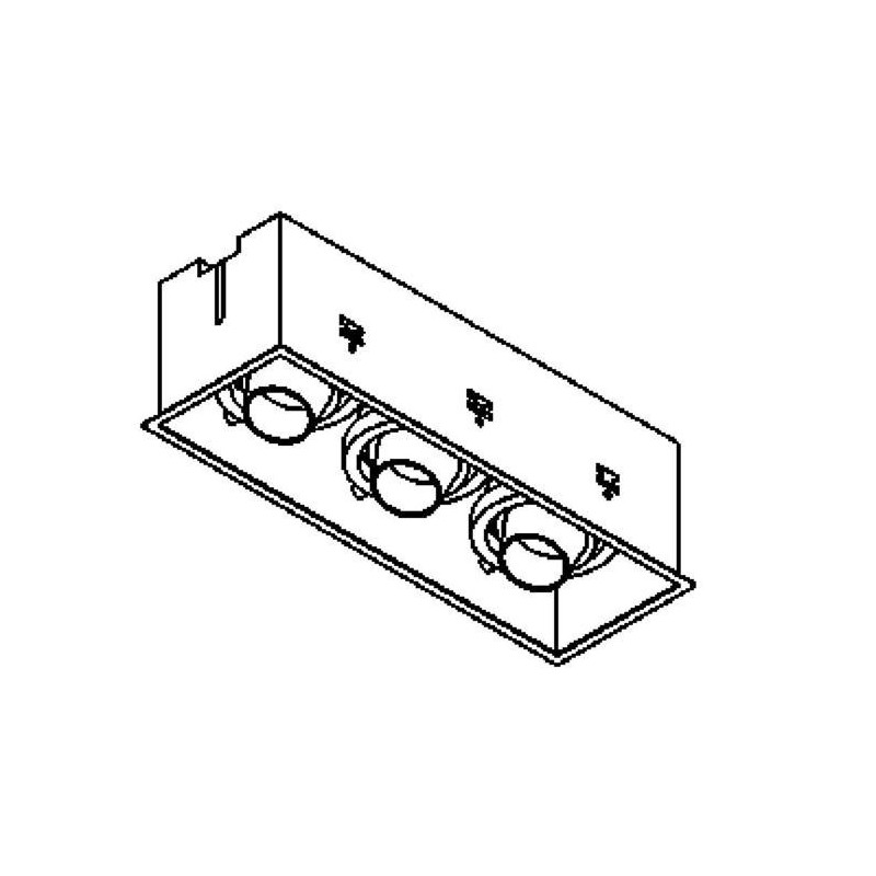 PSM Lighting Spinner X 1883.Es50 Inbouwspot