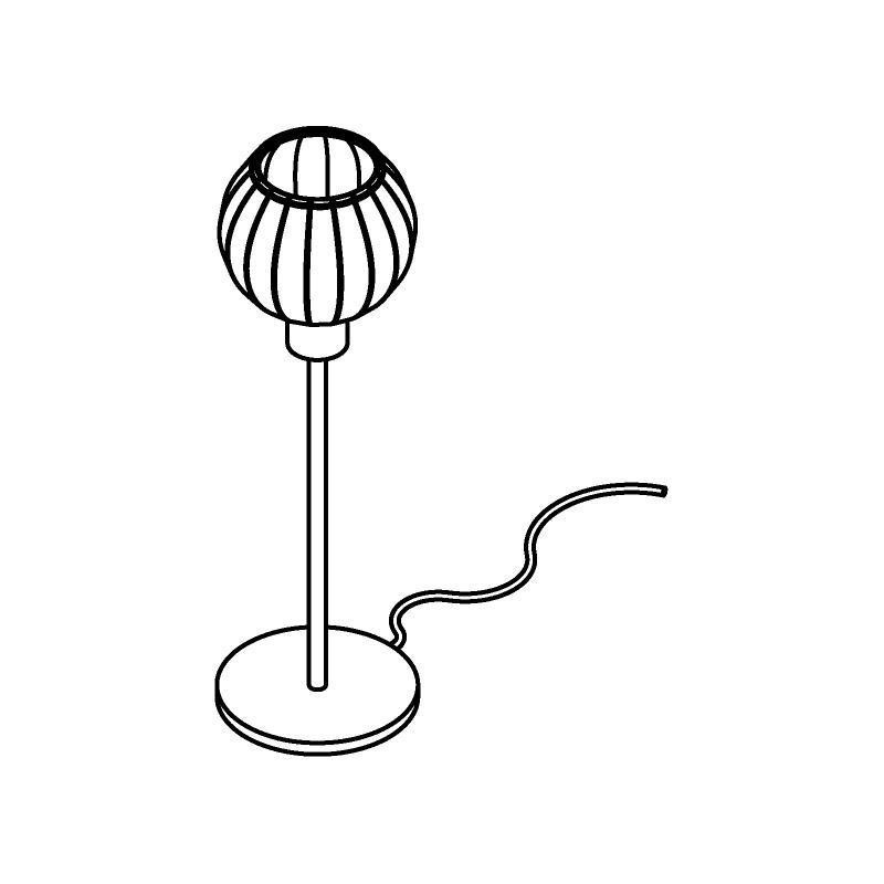 PSM Lighting Noella 4550.V.SH Tafellamp