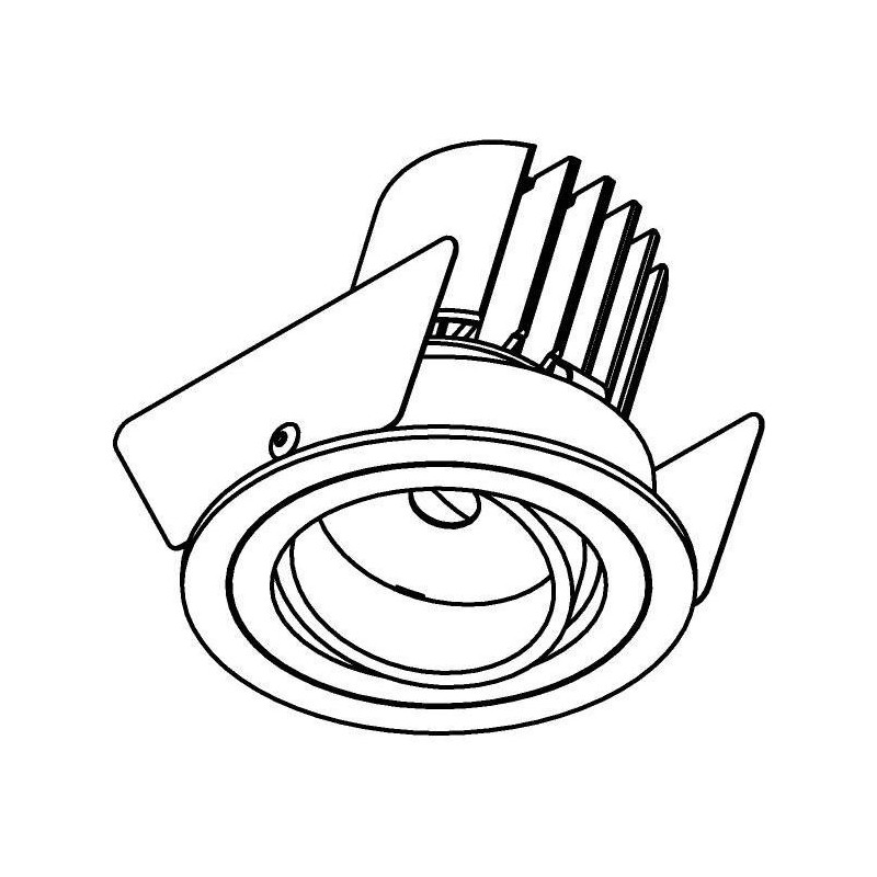 PSM Lighting Nora Dc Dc.1200.10026 Inbouwspot