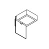 PSM Lighting Arcade W3080B.Down Wall Lamp