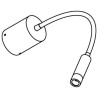 PSM Lighting Lipstick 1905 Wall Lamp