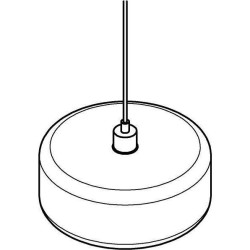 PSM Lighting Manon 5124.Q Suspension Lamp