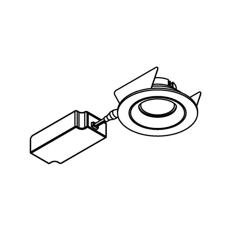 PSM Lighting Nova 444.10014 Inbouwspot