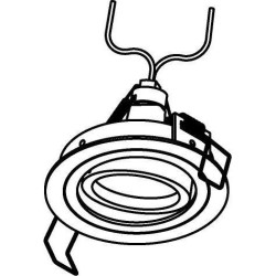 PSM Lighting Ø80 Convertible Diva50.S1 Recessed Spot