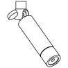 PSM Lighting Lipstick 1933 Ceiling lamp