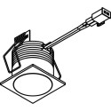 PSM Lighting Obelix W3191 Inbouwspot
