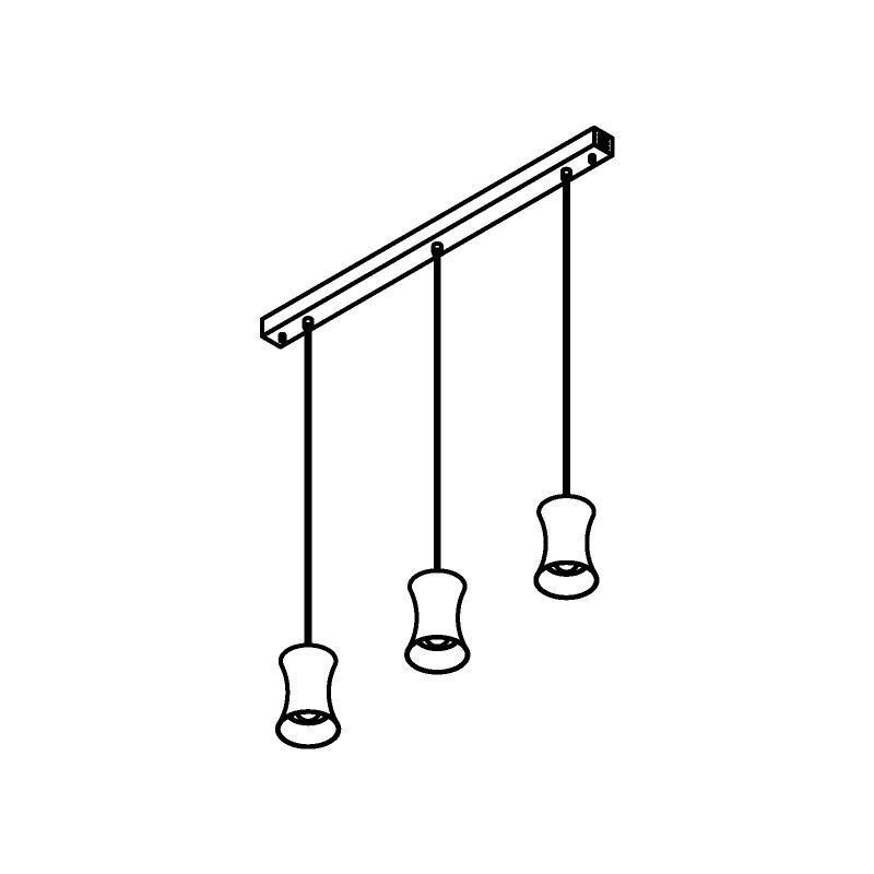 PSM Lighting Clara 3414.3 Hanglamp